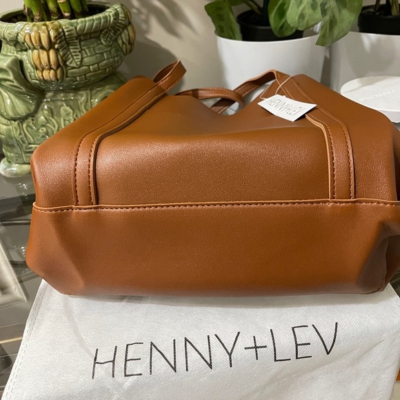 Henny+Lev Danielle Tote Bag “Cognac” - Picture 12 of 15